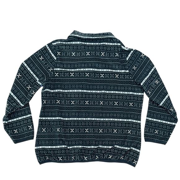 Jachs Women's Cabin Collection Cozy Mock Neck Fleece Pullover Size Large - Picture 4 of 10